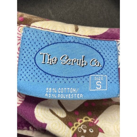 The Scrub Co Lot of Three Scrub Tops Long Short Sleeve Women's Size Small - Picture 9 of 10